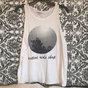 Women’s Active Skateshop brand loose-fitting tank